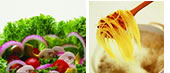 Boiling Spaghetti and Steaming Vegetables in Pure
Water
